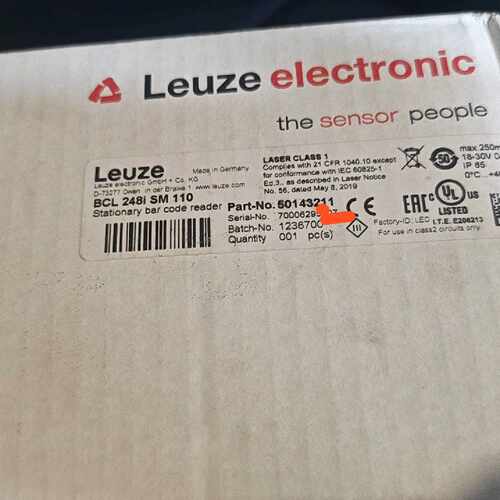 配件Leuze劳易测BCL 248i SM 110固定式条码阅读议价