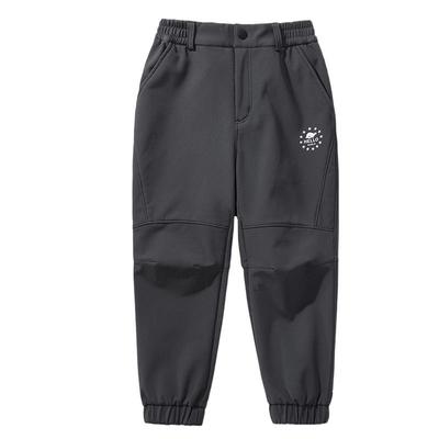 伯希和儿童款加绒防风软壳冲锋裤