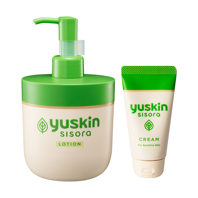 yuskin悠斯晶维生素手足霜紫苏身体乳组合秋冬滋润保湿乳霜润唇膏