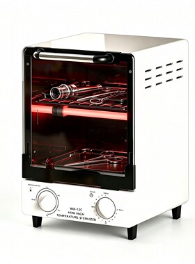 高温烘干加热修甲器幼儿园消毒机工具器箱修脚器高温工具消毒箱