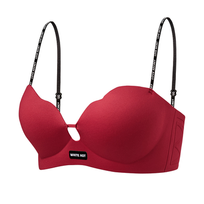 花瓣杯无痕光面聚拢上托内衣