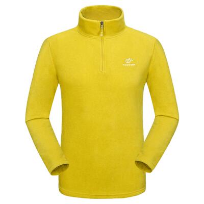 探拓户外抓绒衣冬季保暖立领卫衣