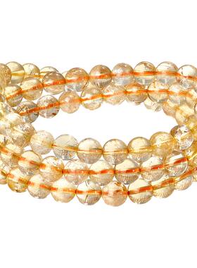 zeroline三圈金发晶水晶手串女