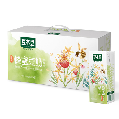 豆本豆唯甄蜂蜜豆奶250ml*24盒装