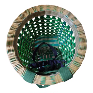 四川手竹编制品纯手工竹编宝宝背兜老式传统婴儿背篓四季通用