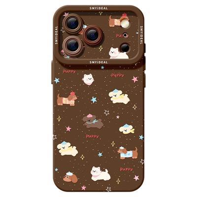 适用苹果17手机壳女款iphone16pro保护套13mini全包14防摔11/12/xs软外壳7plus硅胶8高级15可爱se星星小狗max