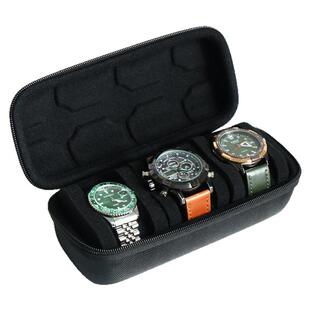 手表收纳盒腕表保护盒旅行便携多格表盒随身防摩擦防尘抗压收纳包