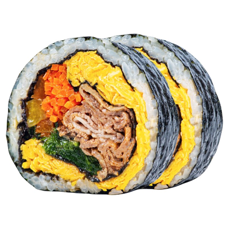 米曰寿喜牛肉寿司卷紫菜包饭微波海苔系列