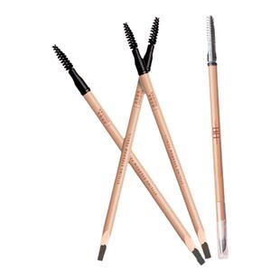 BH砍刀硬芯眉笔防水持久不脱色根根分明坎刀棕色化妆师纹绣师专用