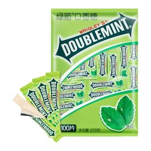 绿箭口香糖条装100片清凉薄荷味清新口气零食糖果批发
