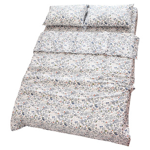 AFISH TANG花海清新纯棉全棉床单被套枕套可定做纯棉被罩