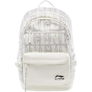 李宁双肩包男女士同款官方设计感大容量学生书包旅行出游运动背包