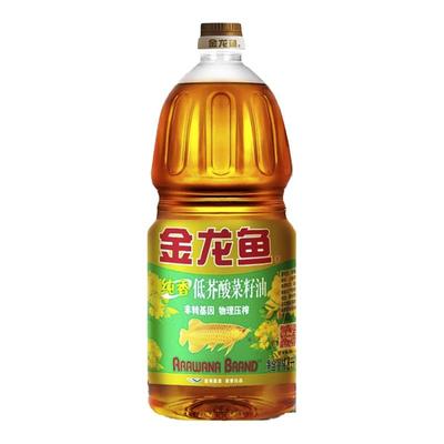 金龙鱼低芥酸菜籽油1.8l