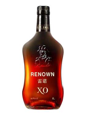 雷诺XO拿破仑白兰地40度1L礼盒*1*6支装洋酒送礼原装进口