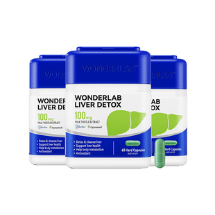 【立即抢购】WonderLab奶蓟草养护水飞蓟肝男女熬夜加班片