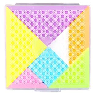 大号七巧板盒装一年级数学教具益智力拼图拼板幼儿园儿童益智文具