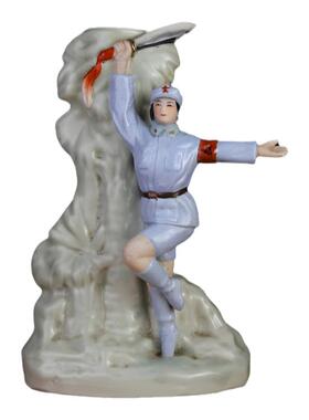 景德镇回流红色娘子军台灯