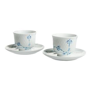 Royal Copenhagen皇家哥本哈根棕榈唐草系列茶具做工精致