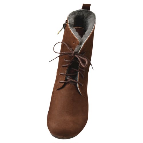 男保暖休闲软底大棉鞋真皮全羊毛纯雪地靴子柔软复古日系森系外贸