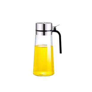 油壶不锈钢304油罐壸防漏玻璃油瓶厨房家用耐高温装油容器不挂油