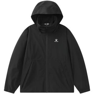 KELME卡尔美秋冬梭织外套男户外防风防水风雨衣新款连帽训练冲锋