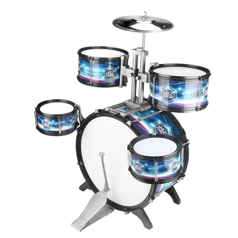 架子鼓儿童初学者玩具乐器男孩3-6岁宝宝敲打鼓家用音乐8练习神器