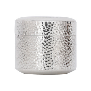 纯银茶叶罐999随身便携储存罐小号迷你密封茶罐绿茶叶桶香粉药盒