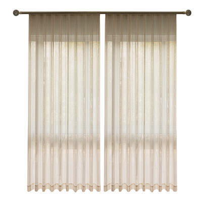 自建房别墅超高加长亚麻纱不透人