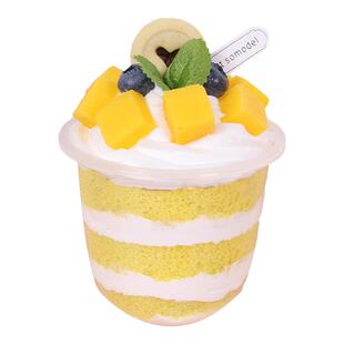 新款网红波波杯甜品展示样品蛋糕冰淇淋杯模型拍摄装饰道具