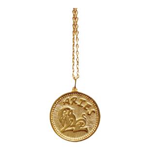 LHWindsor温莎 珠宝十二星座系列项链小众设计复古金属毛衣叠带链