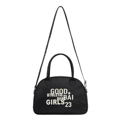 GOODBAI 23 GIRLS athletic撞色印花含肩带保龄球小包