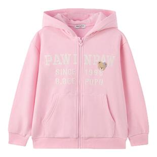 【索罗娜】PawinPaw卡通小熊童装26年春夏新款男女童连帽针织外套