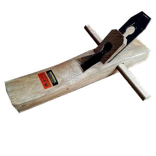 木工刨手推刨金兔刨刀盖铁净刨拼缝刨木工工具柞木贴钢刀片木刨