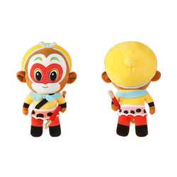 上美影孙悟空毛绒玩偶