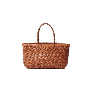 韩国直邮1h可退 Dragon Diffusion女款编织菜篮子手提包8809单肩