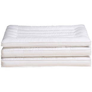 青少年枕头儿童枕芯中小学生硬枕心可水洗矮低成人薄护颈椎助睡眠