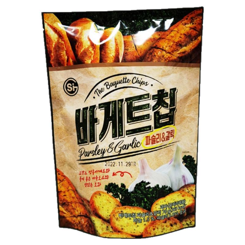 韩国进口SI蒜香面包干70g