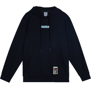 准者男款套头连帽卫衣秋冬篮球训练运动长袖T恤文化休闲套头衫男