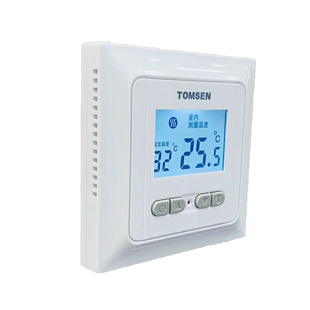 电地暖温控器液晶屏温度控制器电热膜电热炕室温地温切换过热保护