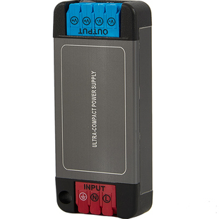 超薄窄迷你细长条电源AC110-260V转DC24V厚15mm内置LED灯带变压器