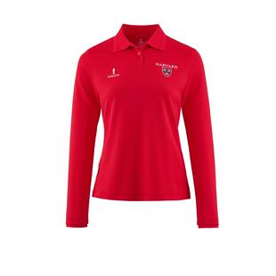 【哈佛联名】比音勒芬高尔夫2026春新女装运动休闲弹力长袖Polo衫