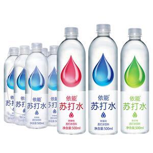依能苏打水500ml*24瓶无糖弱碱性