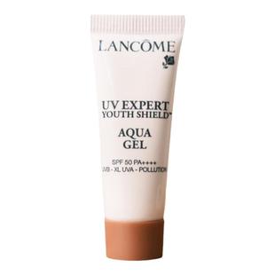 兰蔻小白管防晒霜50ml小样正品试用装10ml清透水漾防晒乳旅行装