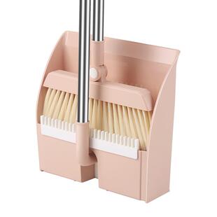 高颜值扫把簸箕套装家用组合扫地笤帚软毛扫帚折叠网红粘扫发乔迁