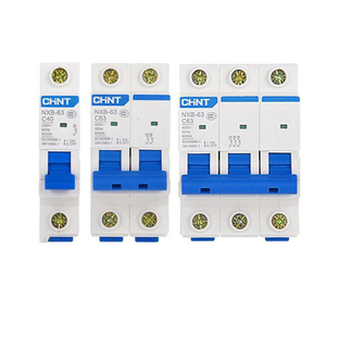 正泰空气开关断路器DZ47/NXB1P2P3P 10A16A20A 32A40A 60A63A空开