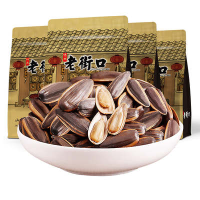 老街口焦糖山核五香奶油瓜子500g