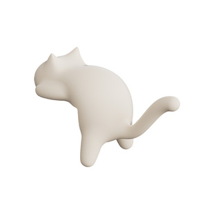 猫咪学生桌边书包挂钩强力承重无痕免打孔办公室桌面宿舍挂包神器