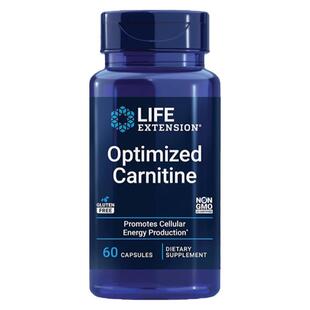 现货美国Life Extension左卡尼汀60粒左旋肉碱备孕精子质量