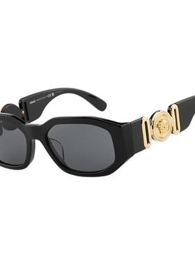 Versace范思哲墨镜女美杜莎窄框蔡徐坤同款太阳镜男 OVE4361F