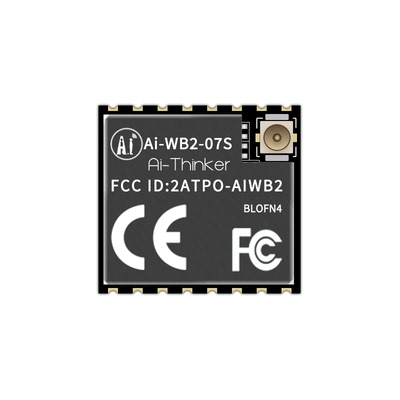安信可WiFi蓝牙BLE二合一模块Ai-WB2-07S/串口透传/与ESP-07S P2P